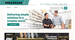 Desktop Screenshot of hillmangroup.com